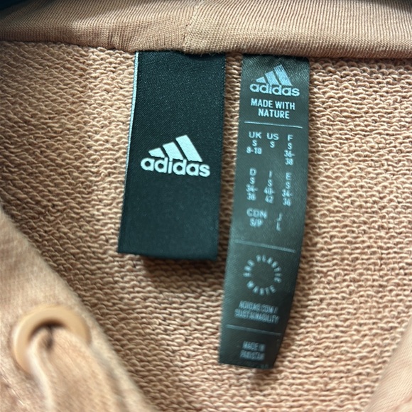 Adidas Collective Power Cropped Hoodie - Picture 9 of 10